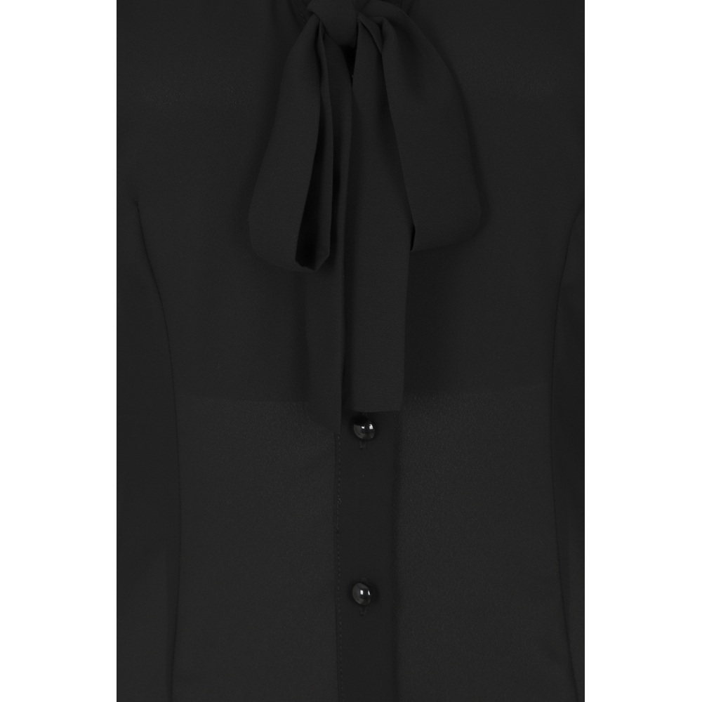 Dancing Days - PERFECT PUSSYBOW Blouse - Zwart